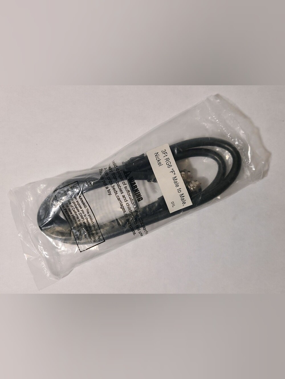 BNIP SEALED - Digital Male Coaxial Cable - video audio display TV LCD LED
